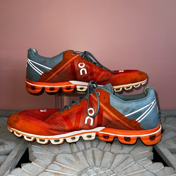 On Running Other - OnCloud Running Shoes Orange & Tan - Mens